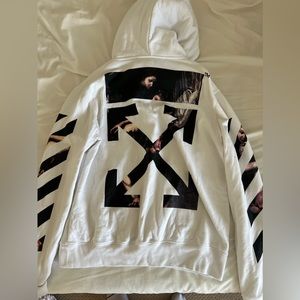 Off white hoodie size large
